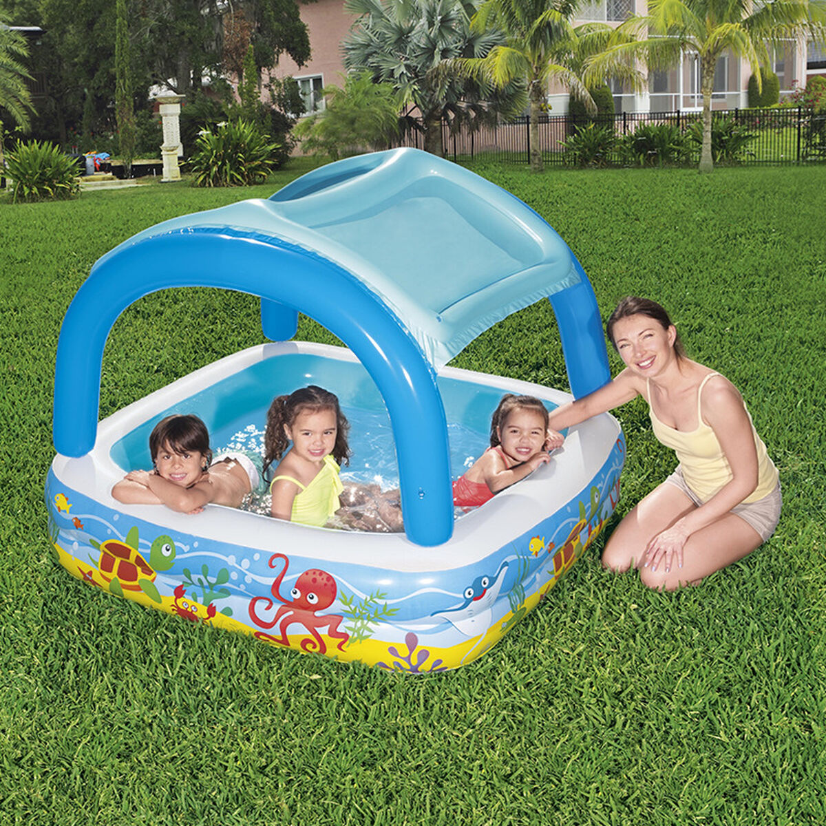 Bērnu baseins Bestway 140 x 140 x 114 cm